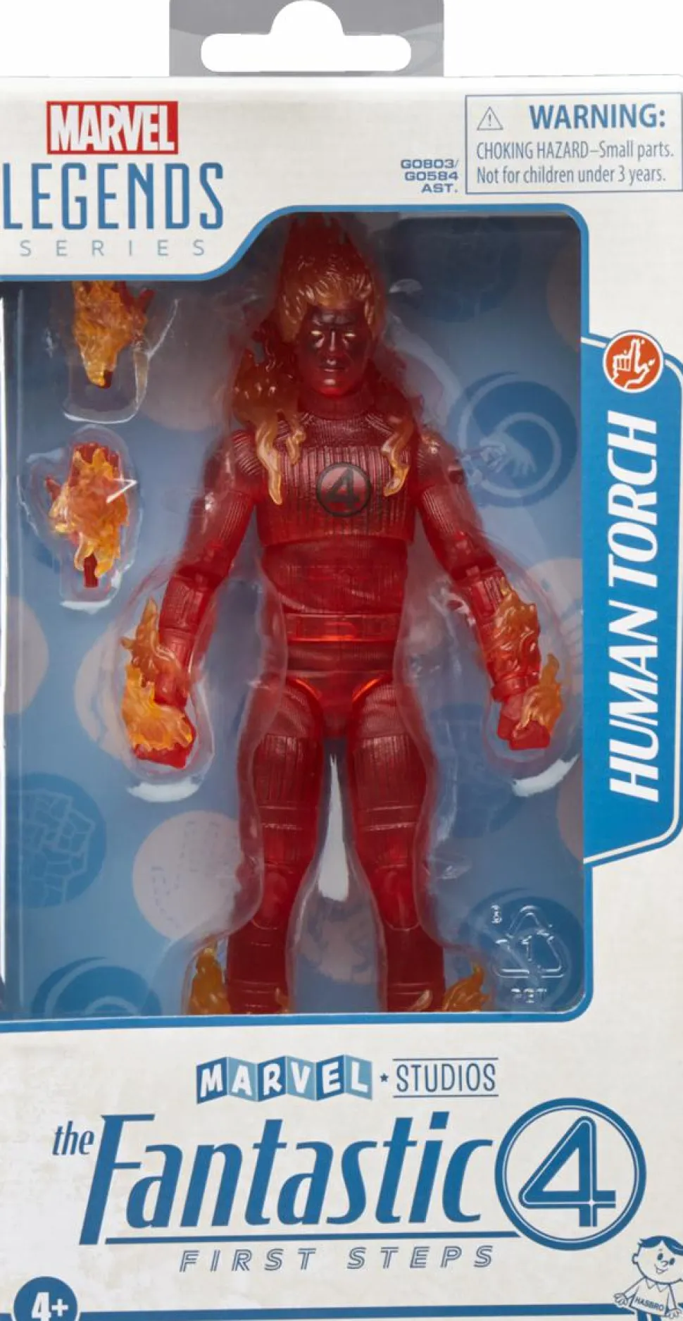 The Fantastic Four: First Steps (2025) - Human Torch Marvel Legends 6" Scale Action Figure