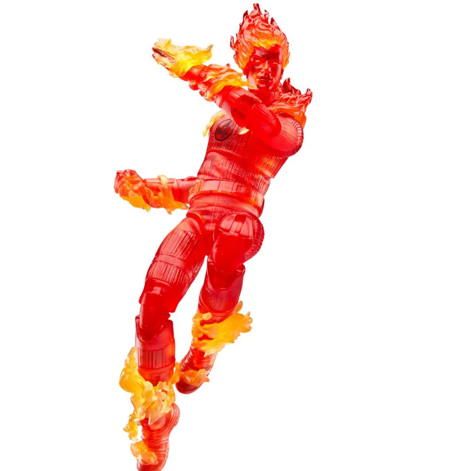 The Fantastic Four: First Steps (2025) - Human Torch Marvel Legends 6" Scale Action Figure