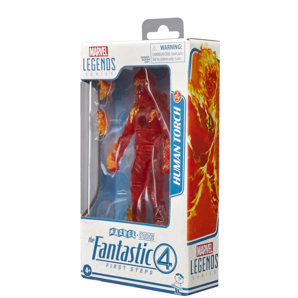 The Fantastic Four: First Steps (2025) - Human Torch Marvel Legends 6" Scale Action Figure