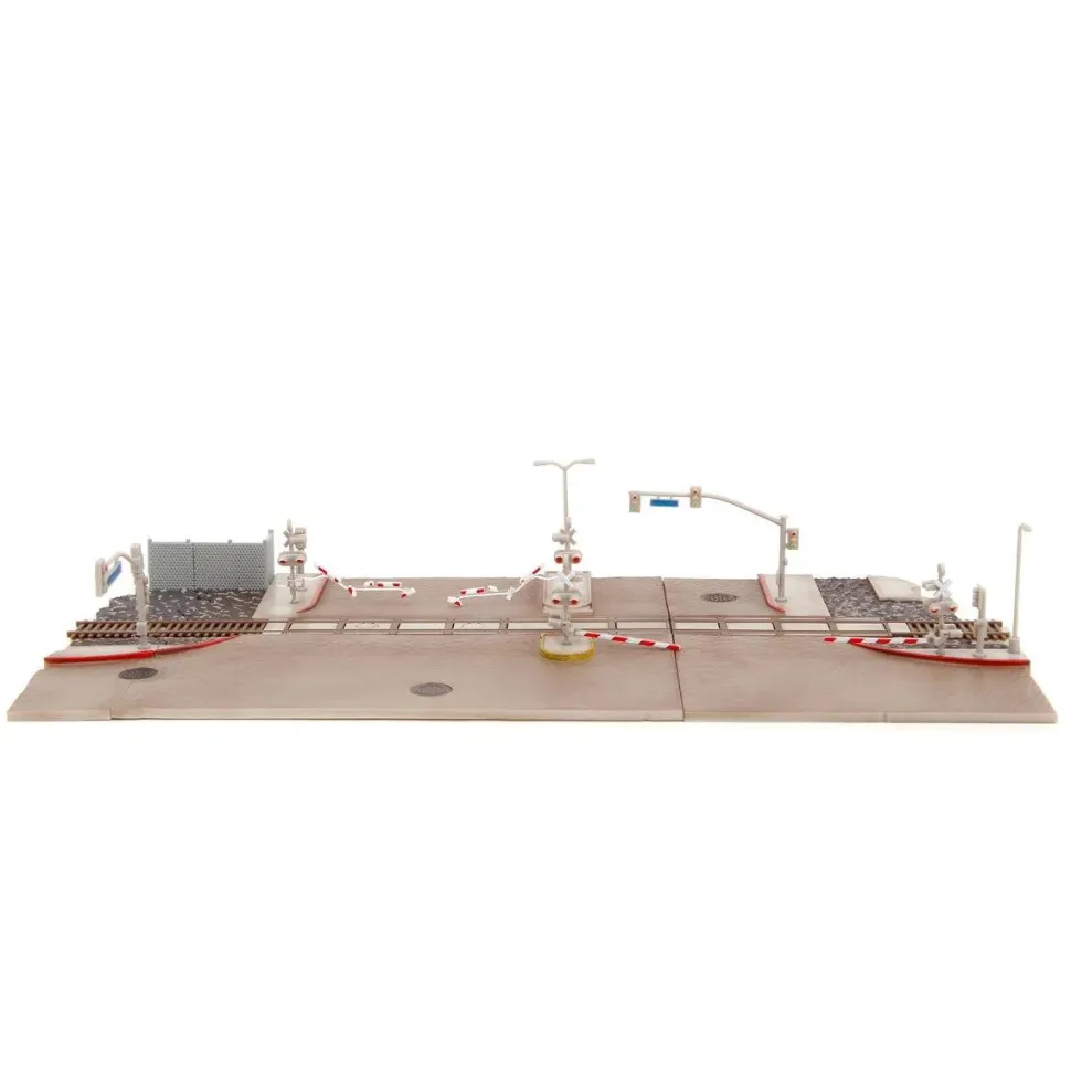 The Fast and the Furious - Final Race (Train Scene) Nano Scene 1.65" Scale Die-Cast Vehicle Diorama Playset