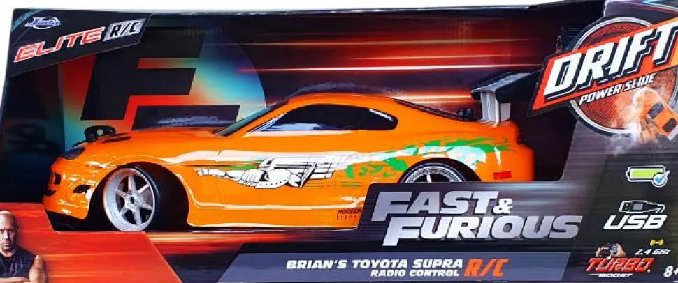 The Fast and the Furious - 1995 Toyota Supra Elite 1/10th Scale R/C Remote Control Vehicle Replica