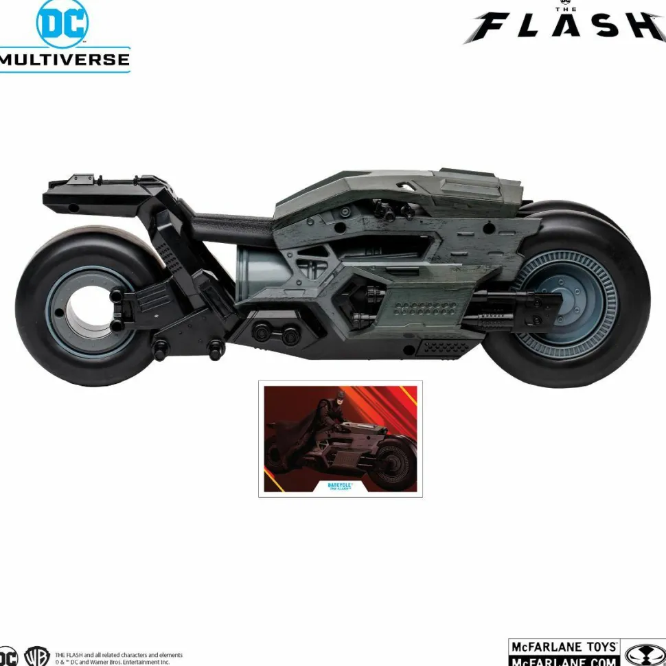 The Flash (2023) - Batcycle DC Multiverse 7" Scale Action Figure Vehicle