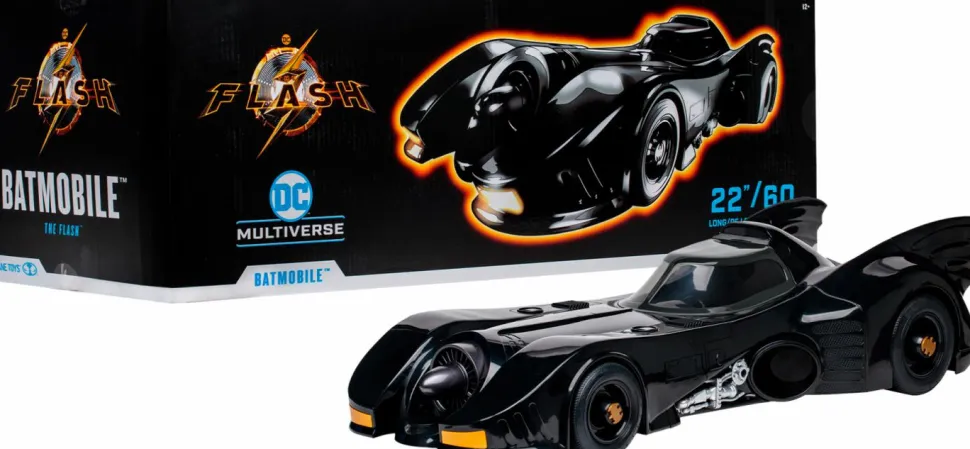 The Flash (2023) - Batmobile DC Multiverse 7" Scale Action Figure Vehicle
