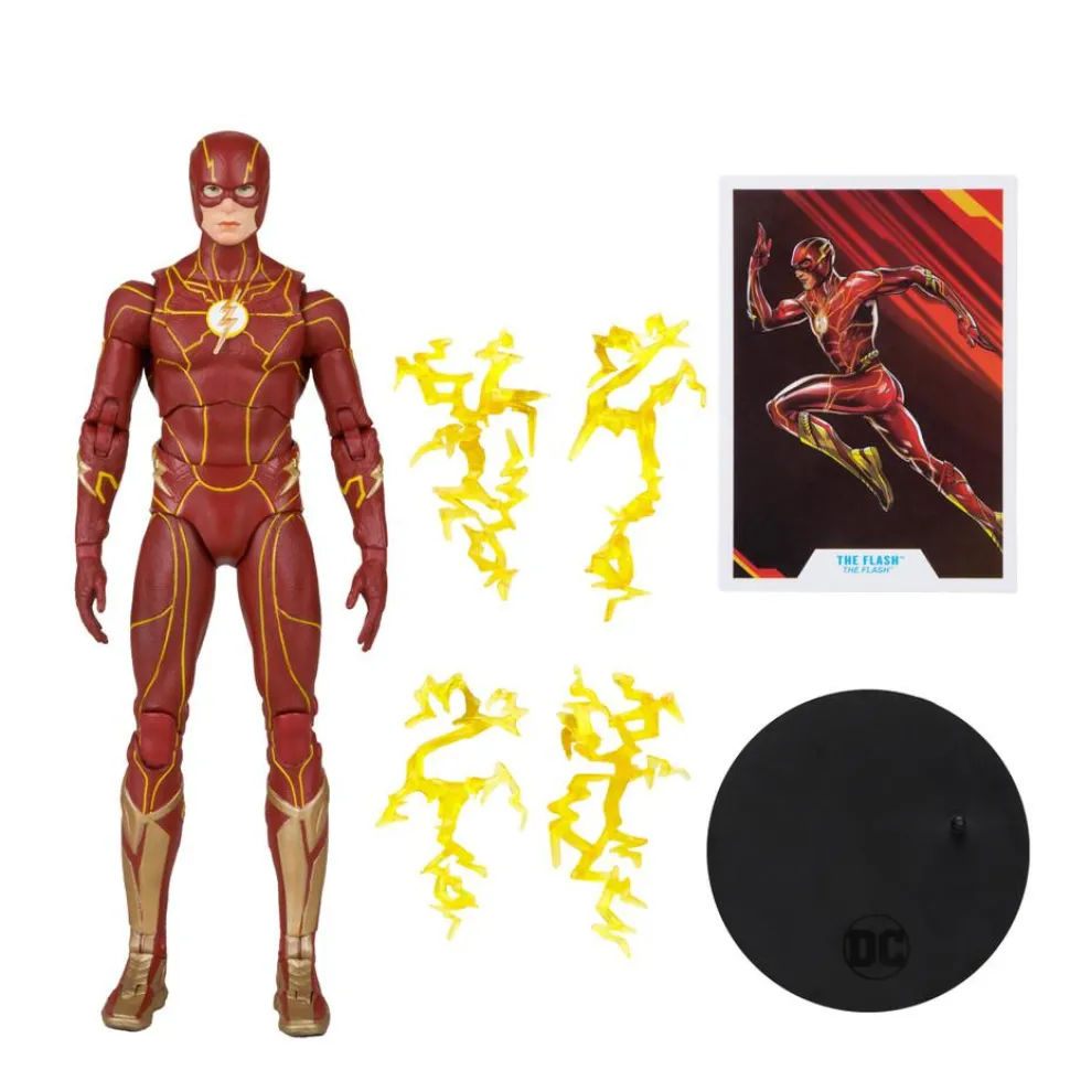 The Flash (2023) - The Flash (Speed Force) DC Multiverse Gold Label 7" Scale Action Figure