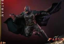 The Flash - Batman & Batcycle 1/6th Scale Hot Toys Action Figure (Set of 2)