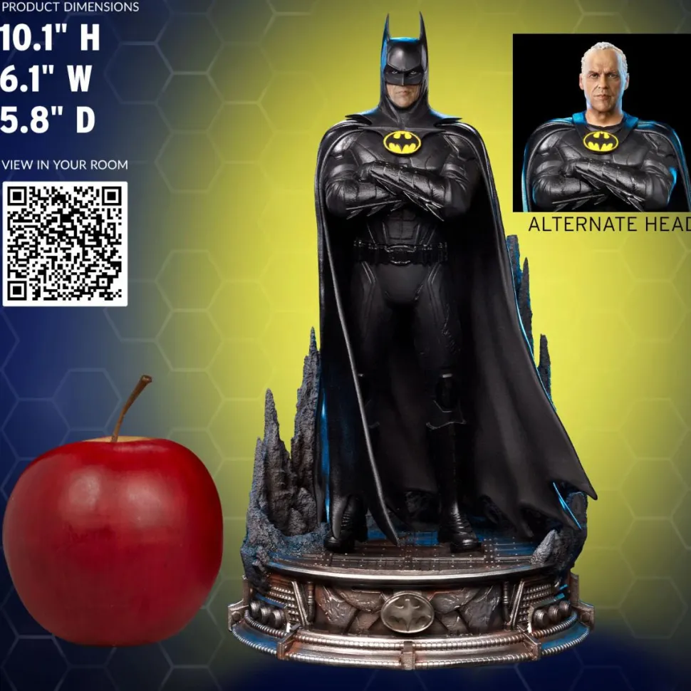 The Flash - Batman with Arms Crossed 1/10th Scale Statue