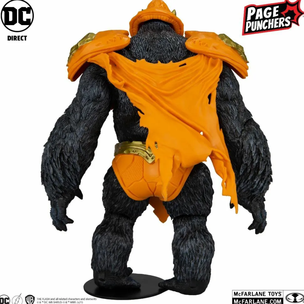 The Flash - Gorilla Grodd Page Punchers Megafig 7” Scale Action Figure with Comic Book