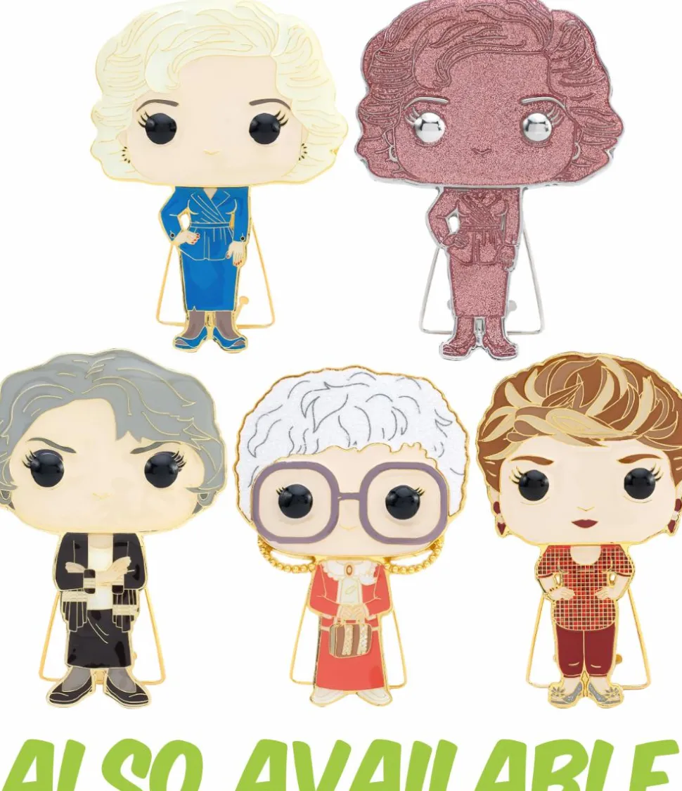 The Golden Girls - Dorothy 4” Pop! Enamel Pin