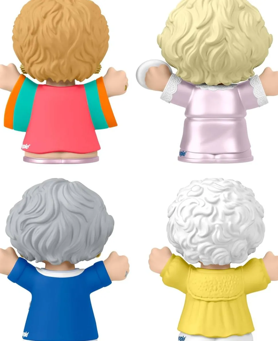 The Golden Girls - Late Night Cheesecake 40th Anniversary Little People Collector Figure 4-Pack