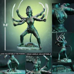 The Golden Voyage of Sinbad (1973) - Kali, Goddess of Death Ray Harryhausen Soft Motion Series 12