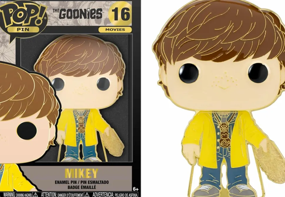 The Goonies - Mikey 4" Pop! Enamel Pin