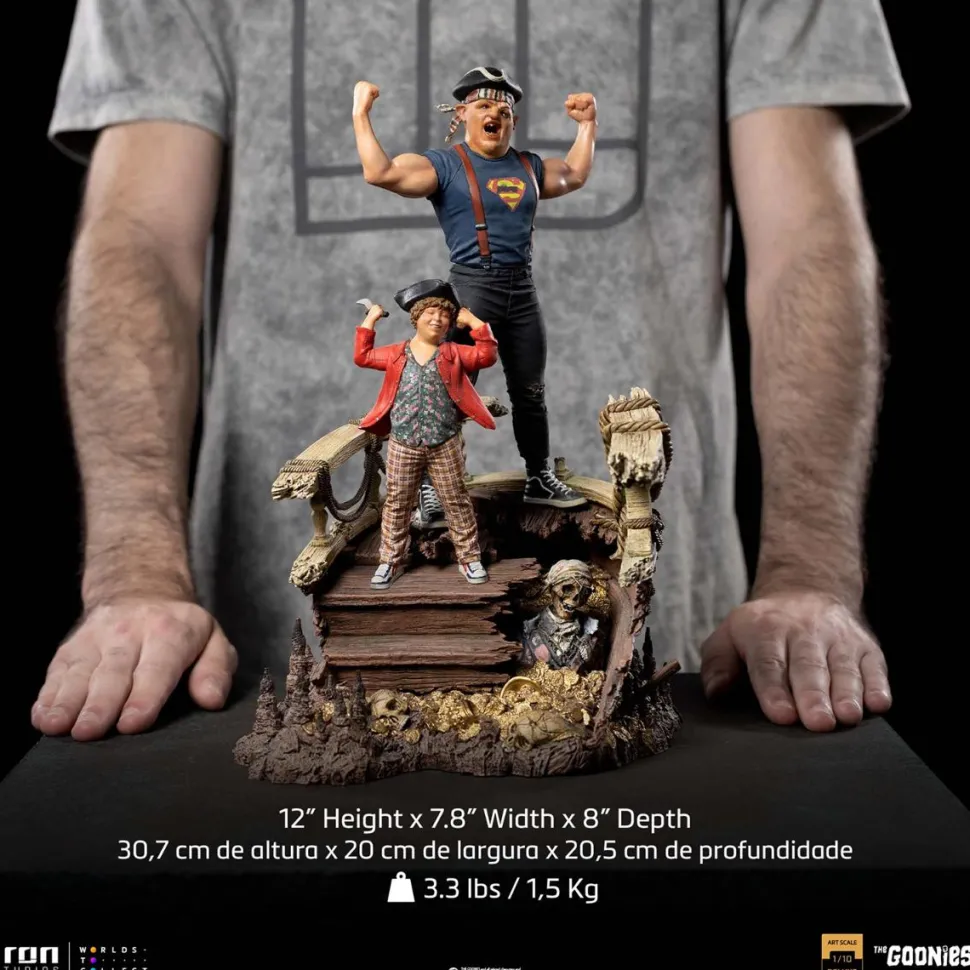 The Goonies - Sloth & Chunk Deluxe 1/10th Scale Statue