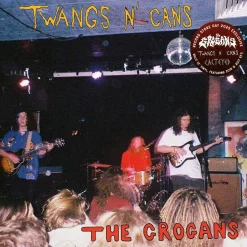 The Grogans - Twangs n’ Cans / Cacteyed Split EP Vinyl Record (2025 Record Store Day Exclusive Red Coloured Vinyl)