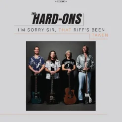 The Hard-Ons - I'm Sorry Sir, That Riff's Been Taken LP Vinyl Record (Yellow Coloured Vinyl)