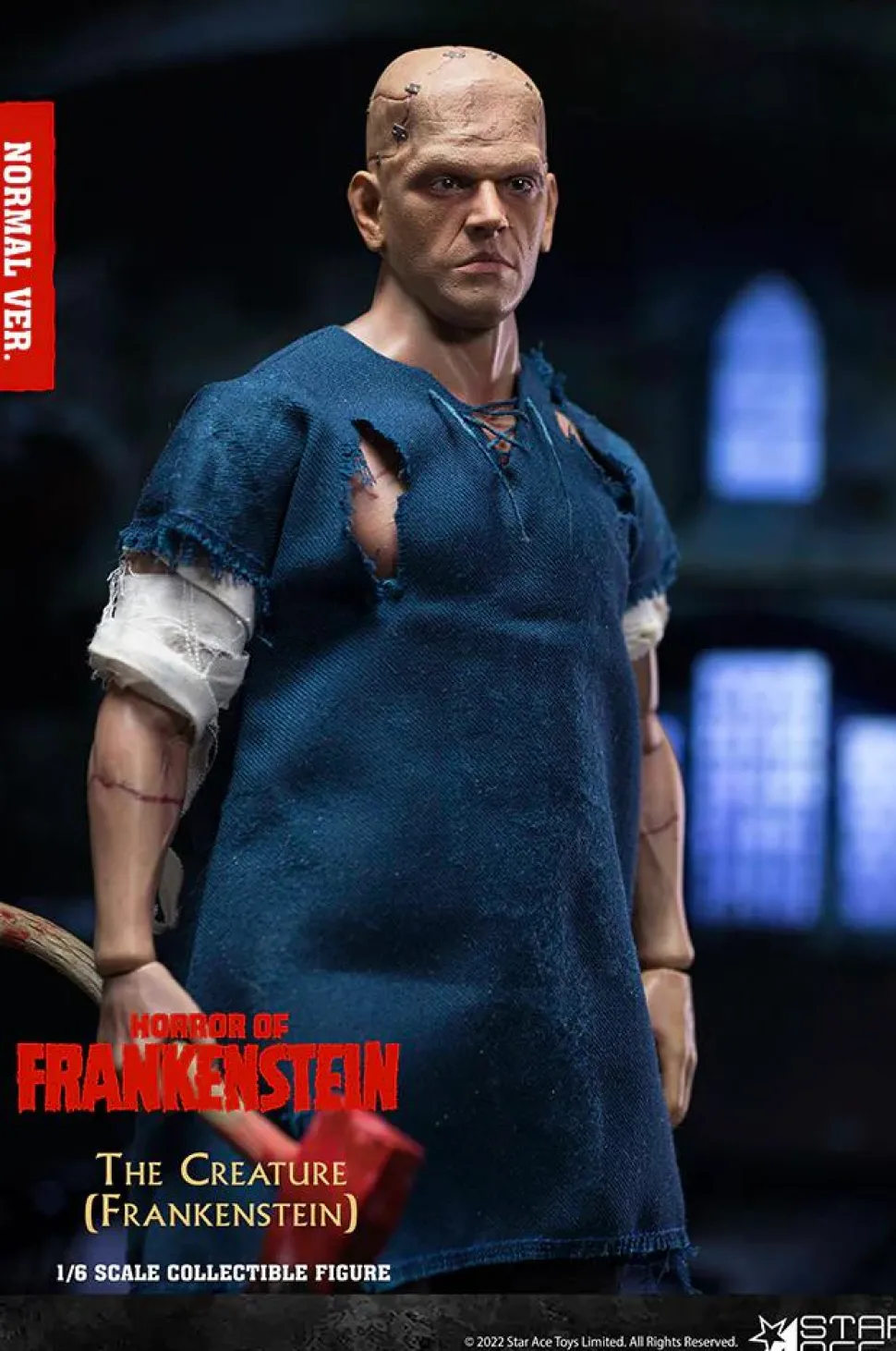 The Horror of Frankenstein (1970) - The Creature 1/6th Scale Action Figure