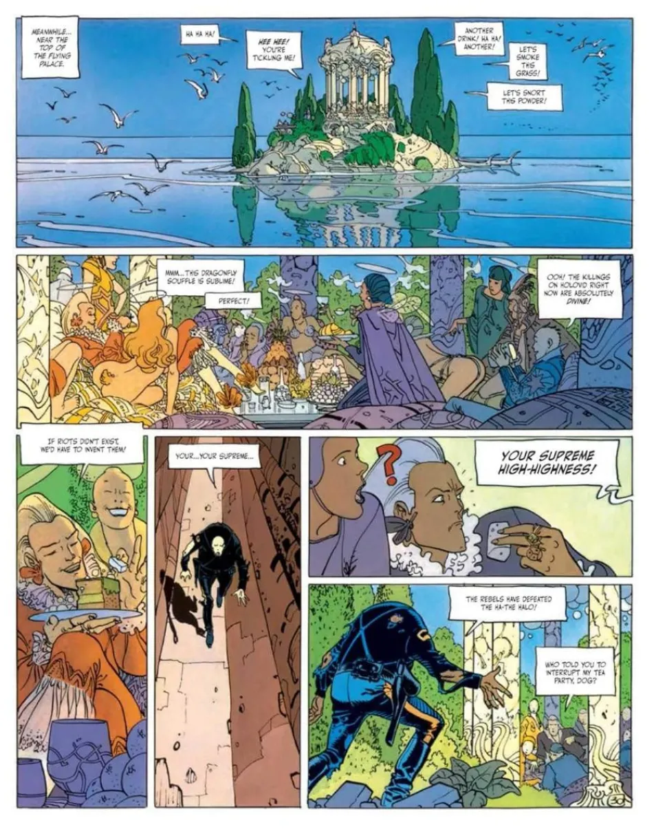 The Incal by Jodorowsky & Moebius Hardcover Book
