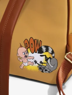 The Incredibles - Jack Jack Cookie 12” Faux Leather Mini Backpack