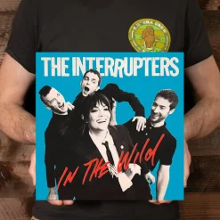 The Interrupters - In The Wild LP Vinyl Record (Opaque Aqua Blue Coloured Vinyl)