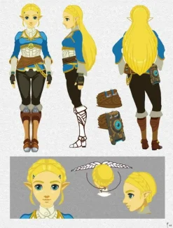The Legend of Zelda: Breath of the Wild - Creating a Champion Deluxe Hero’s Edition Hardcover Book