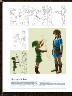 The Legend of Zelda: Breath of the Wild - Creating a Champion Hardcover Book