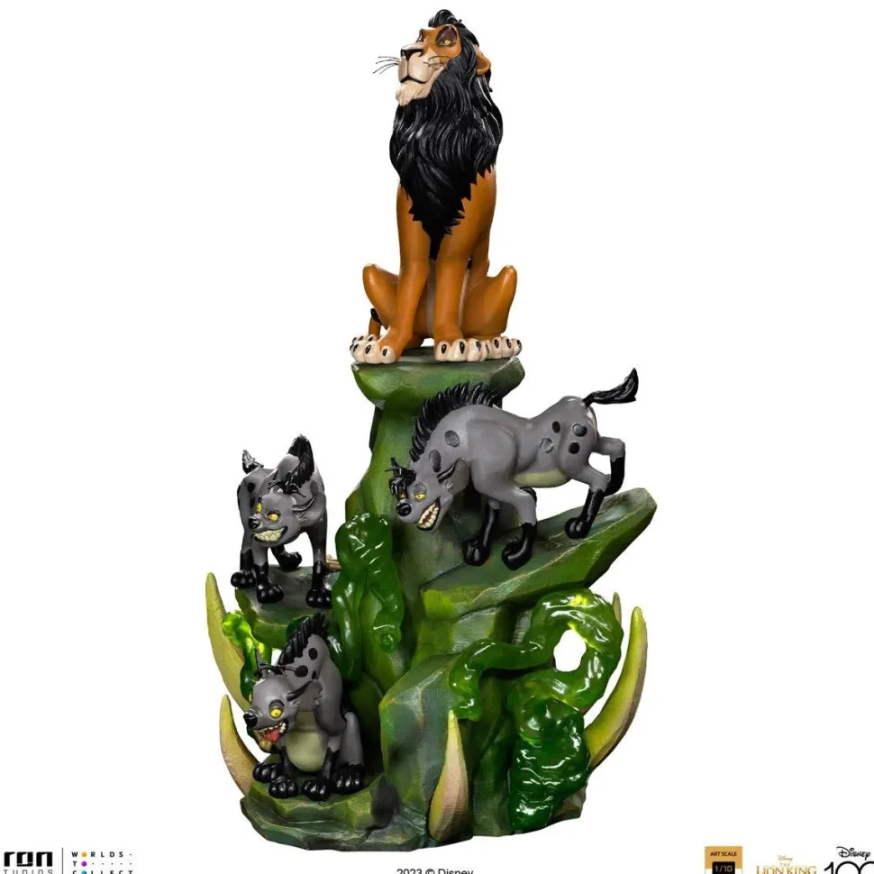 The Lion King - Scar Deluxe 1/10th Scale Statue
