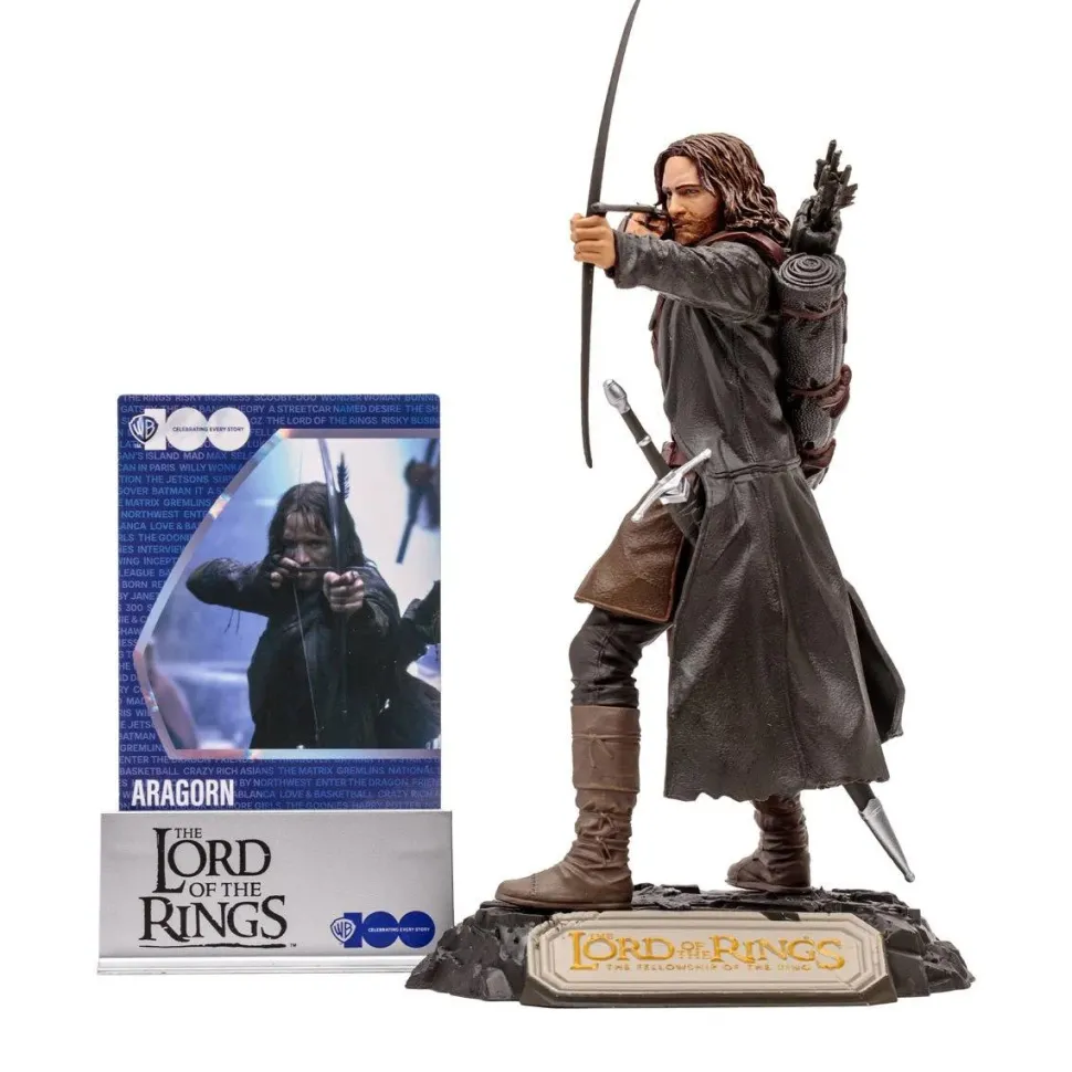 The Lord of the Rings - Aragorn WB100 Movie Maniacs 6" Scale Posed Figure