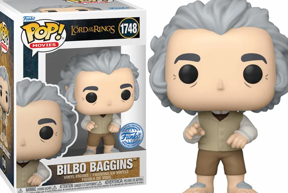 The Lord of the Rings - Bilbo Baggins Mystery Box (Includes Bilbo & 3 Exclusive Pop! Vinyl Figures)