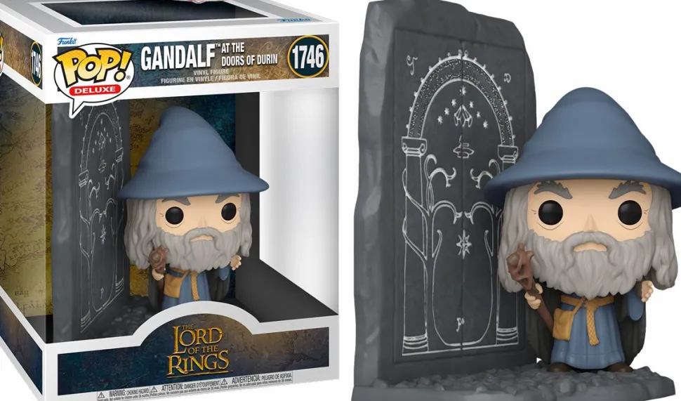 The Lord of the Rings - Gandalf at the Doors of Durin Deluxe Pop! Vinyl Figure