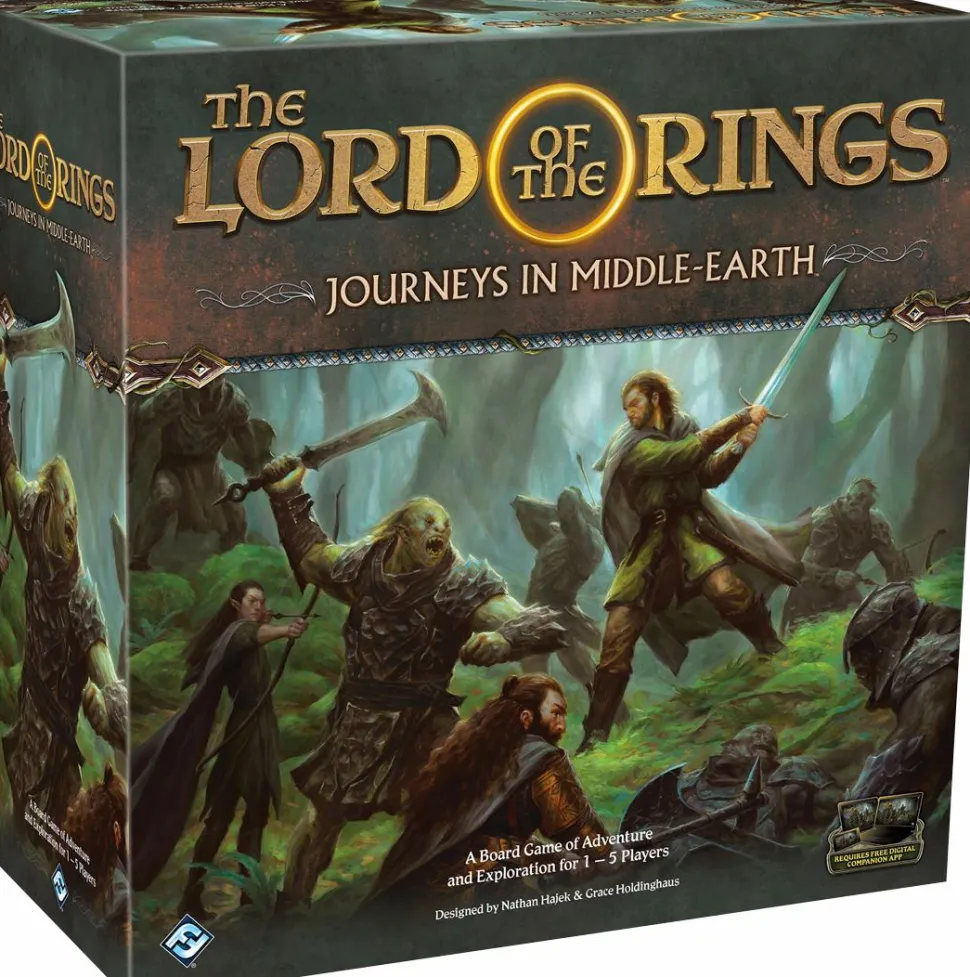 The Lord of the Rings - Journeys in Middle Earth Board Game