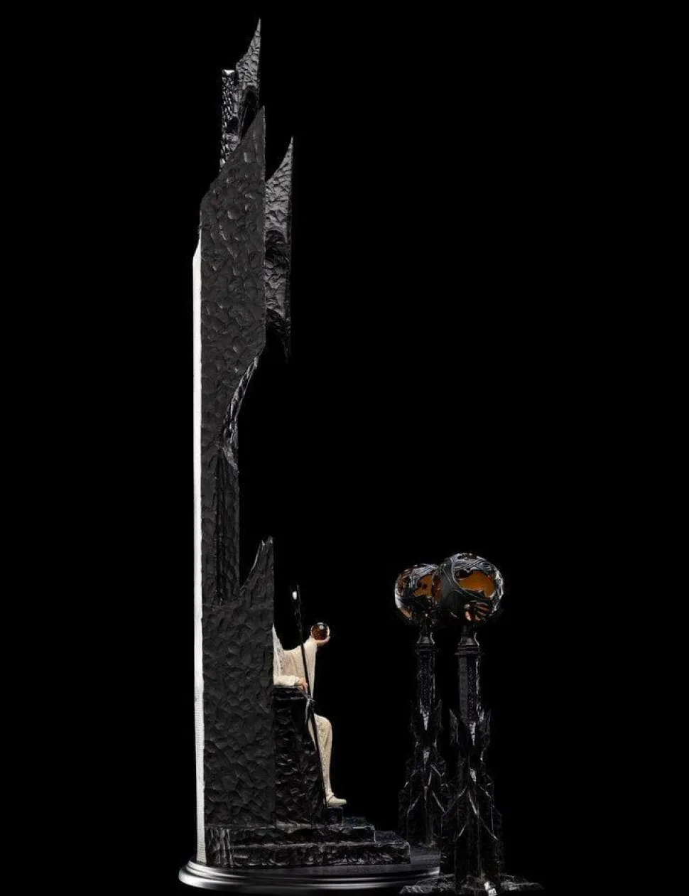The Lord of the Rings - Saruman the White on Throne 1/6th Scale Statue