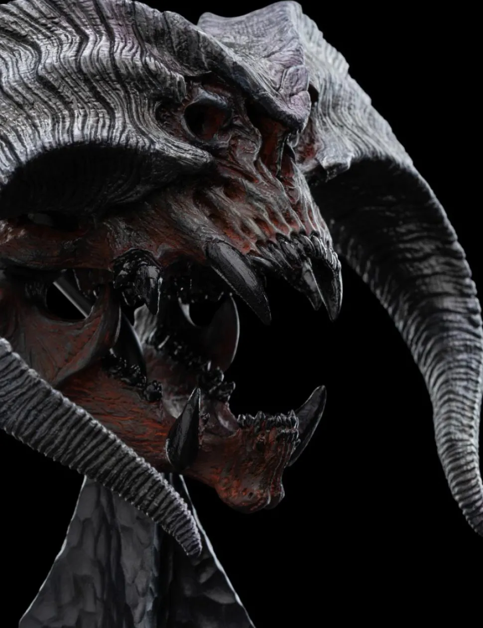 The Lord of the Rings - Skull of a Balrog 8" Scaled Replica Statue