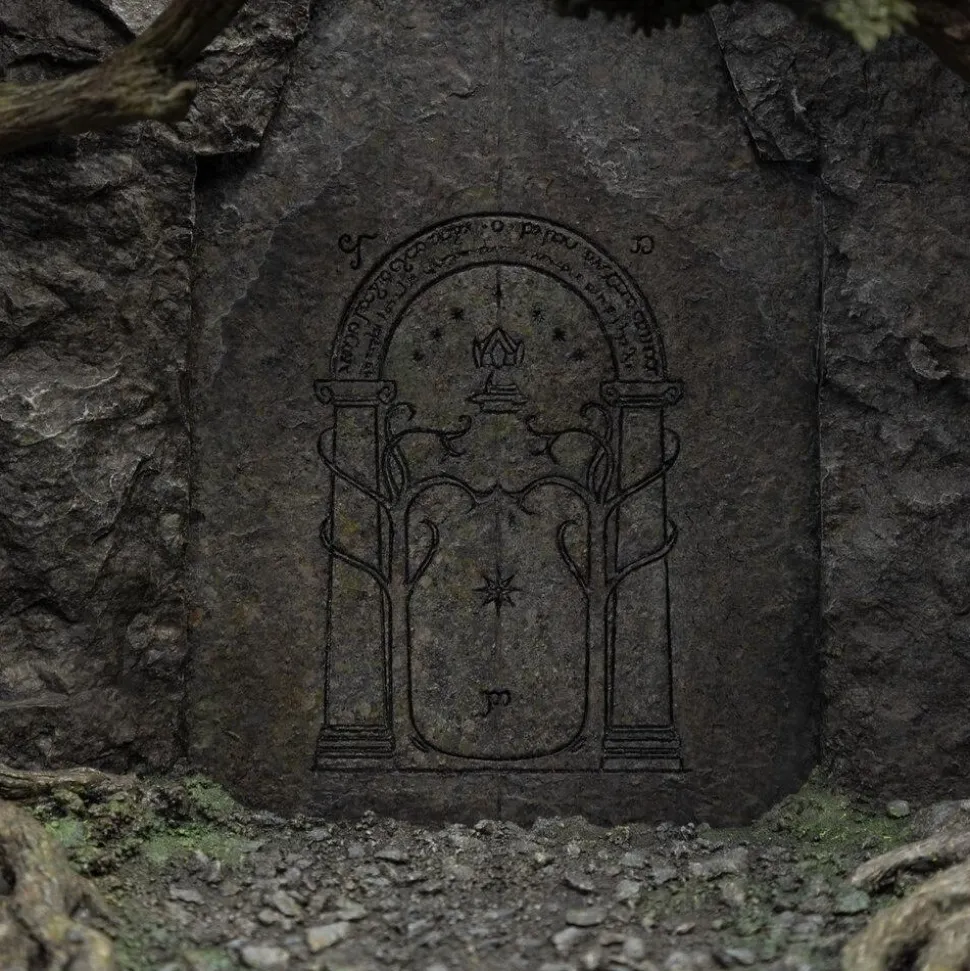 The Lord of the Rings - The Doors of Durin 11" Diorama Statue
