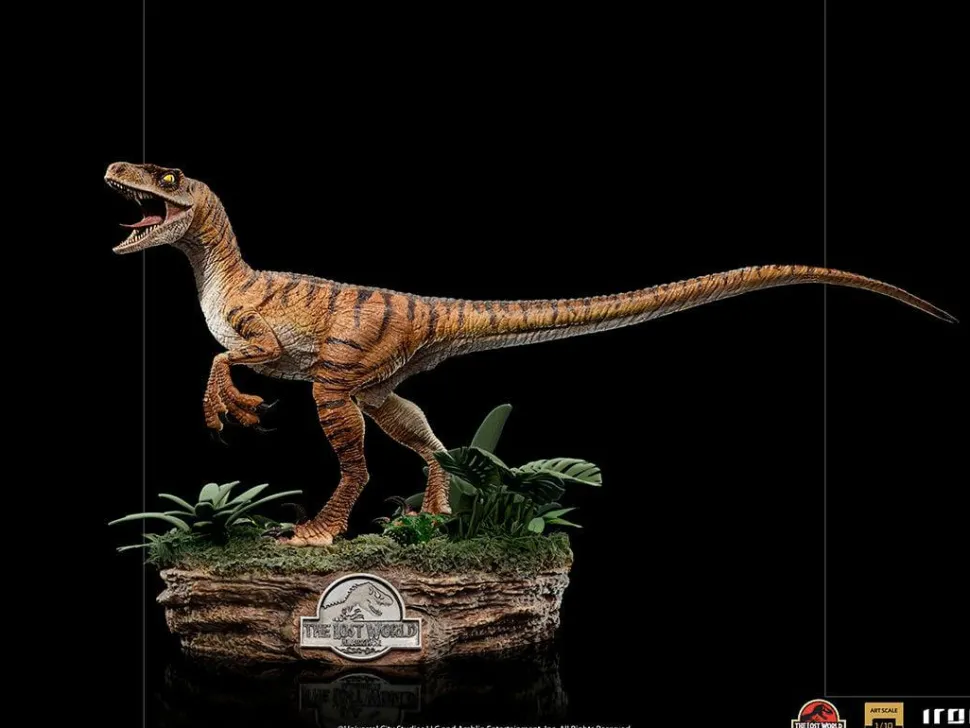 The Lost World: Jurassic Park - Velociraptor Deluxe 1/10th Scale Statue