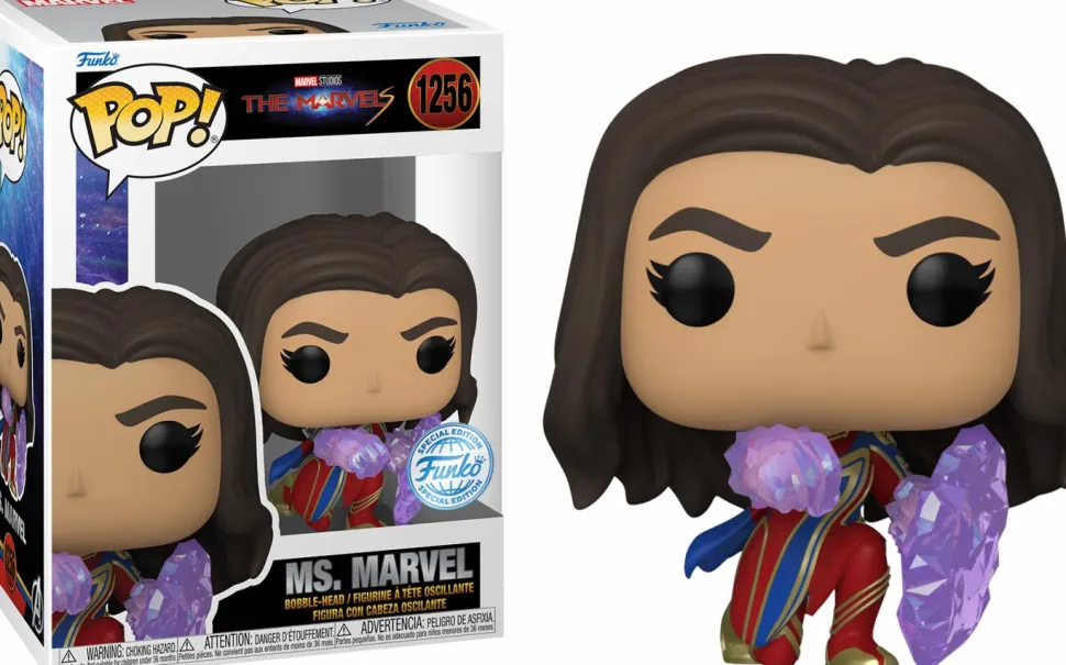 The Marvels (2023) - Ms. Marvel Pop! Vinyl Figure Bundle (Set of 3) (Popcultcha Exclusive)