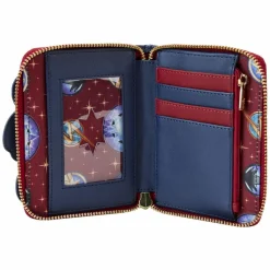 The Marvels (2023) - Symbol Glow in the Dark 4” Faux Leather Zip-Around Wallet