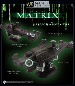 The Matrix - The Nebuchadnezzar Ship Die-Cast 12" Model Replica