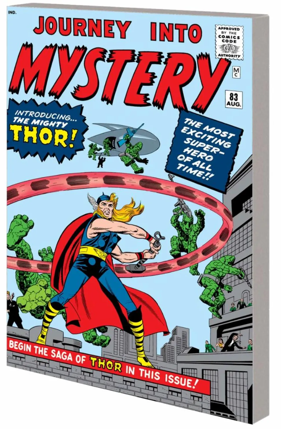 The Mighty Thor - Mighty Marvel Masterworks Volume 01 The Vengeance of Loki Paperback Book (DM Variant Cover)
