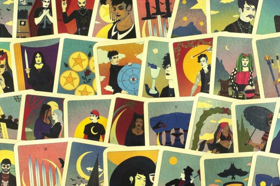 The Modern Goth Tarot Deck Illustrated by Natalie Foss