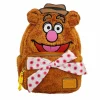 The Muppets - Fozzie Bear Cosplay 10" Faux Leather Mini Backpack