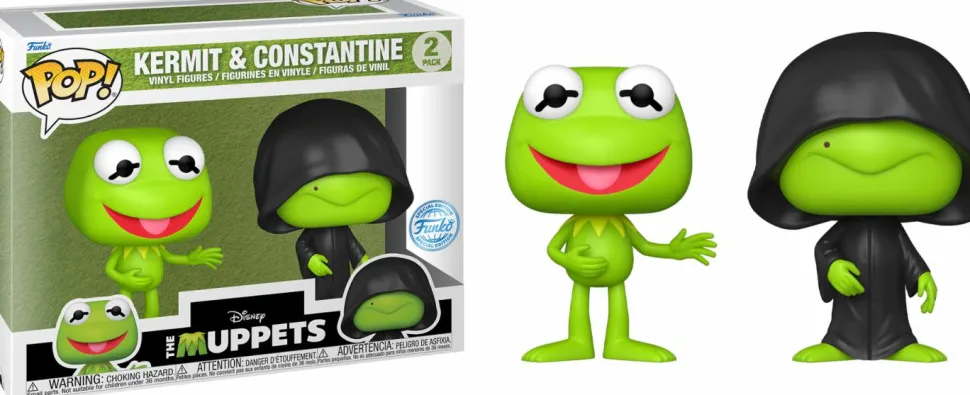 The Muppets - Kermit & Constantine Pop! Vinyl Figure 2-Pack