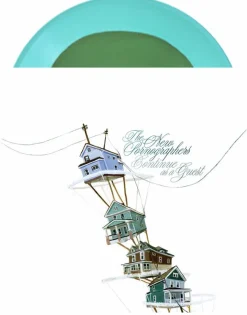 The New Pornographers - Continue as a Guest LP Vinyl Record (Green in Blue Coloured Vinyl)