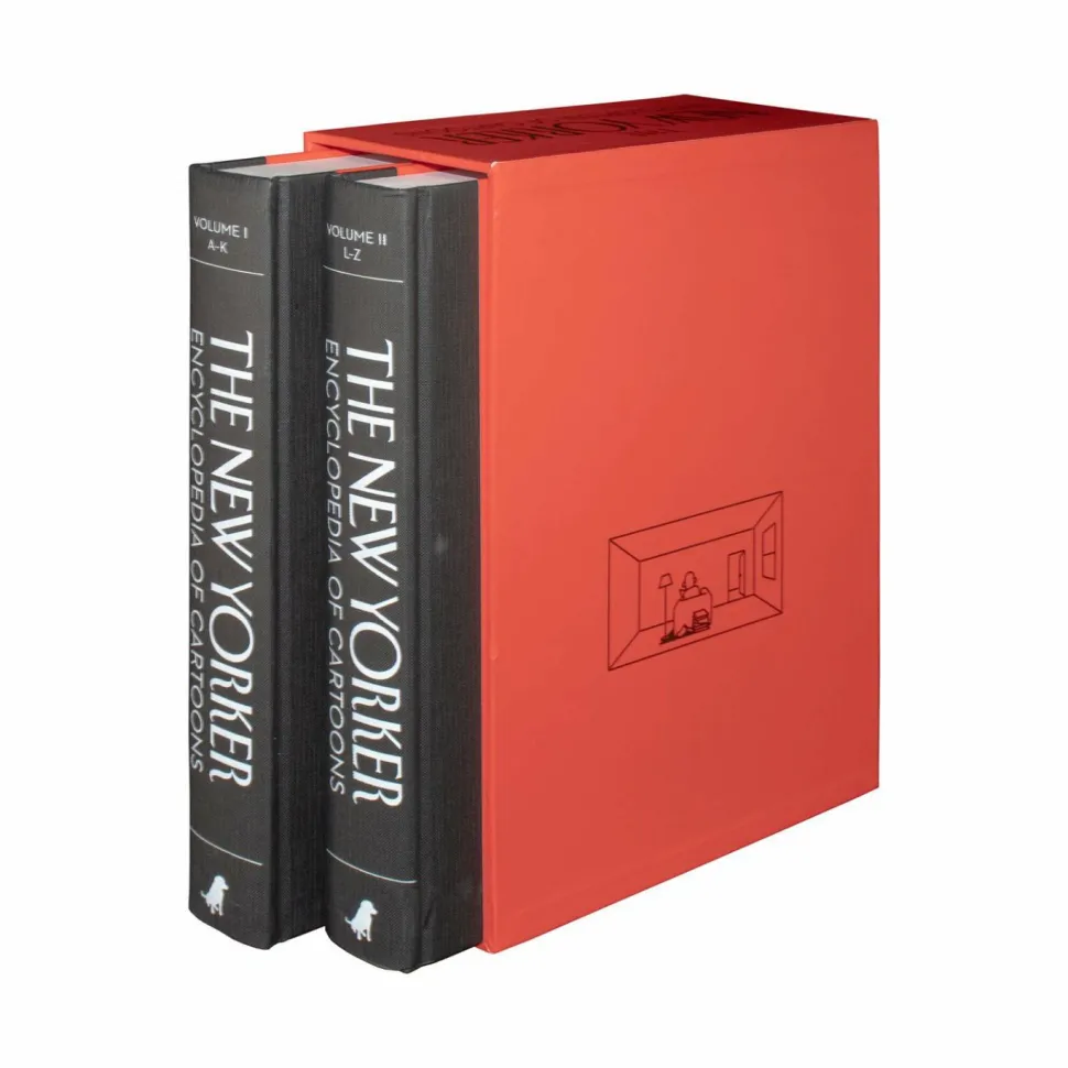The New Yorker - Encyclopedia of Cartoons: A Semi-Serious A-to-Z Archive Hardcover (Slipcase Set of 2 Volumes)