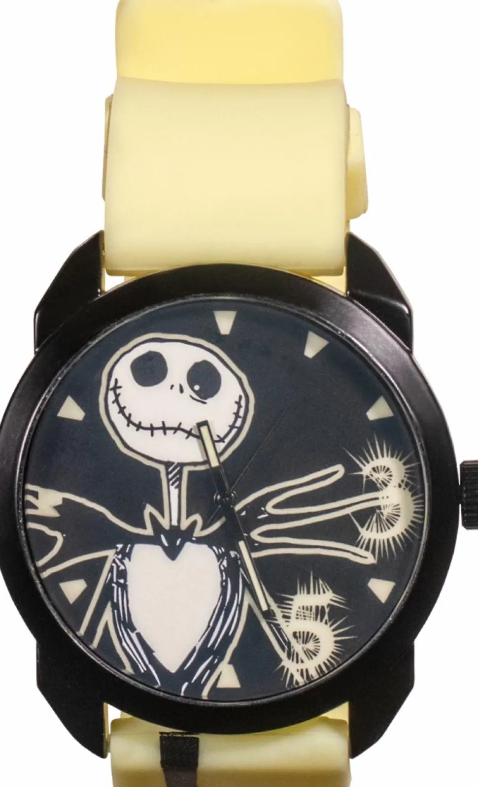 The Nightmare Before Christmas - Jack Skellington Green Silicone Band Watch (One-Size)