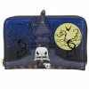 The Nightmare Before Christmas - Pop! Jack Skellington 4” Faux Leather Zip-Around Wallet