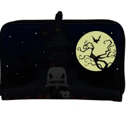 The Nightmare Before Christmas - Pop! Jack Skellington 4” Faux Leather Zip-Around Wallet