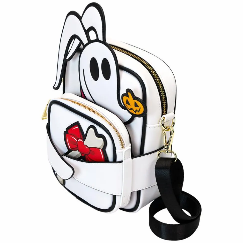The Nightmare Before Christmas - Zero Cosplay 8" Faux Leather Crossbuddies Bag
