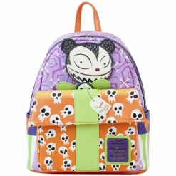 The Nightmare Before Christmas - Scary Teddy Present Glow in the Dark 10" Faux Leather Mini Backpack