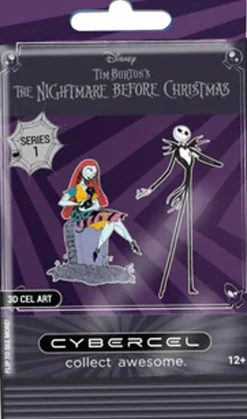 The Nightmare Before Christmas - Series 1 Cybercel 3D Cel Art Collectible Card Pack (3 Cards)