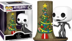 The Nightmare Before Christmas 30th Anniversary - Jack Skellington with Christmas Door Deluxe Pop! Vinyl Figure