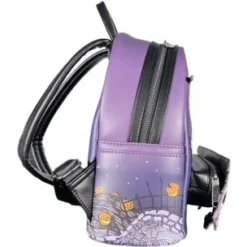 The Nightmare Before Christmas - Lock, Shock & Barrel Glow in the Dark 10” Faux Leather Mini Backpack